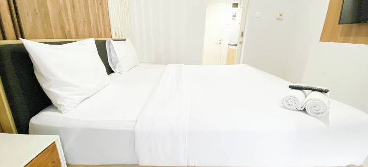 舒适的1卧室无客厅在阿马尔塔观景公寓(Homey 1Br Without Living Room at Amartha View Apartment)图片