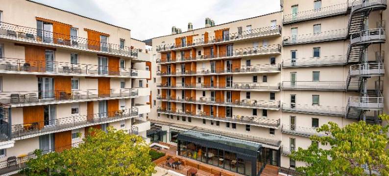 普利维洛奇格勒诺布尔小屋酒店(Apparthotel le Hüb Grenoble)图片