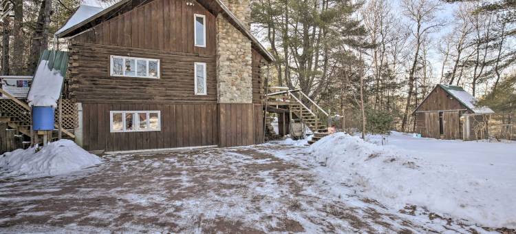 小木屋：私人热水浴缸，步行到Pats Peak滑雪区(Cabin Private Hot Tub, Walk to Pats Peak Ski Area)图片