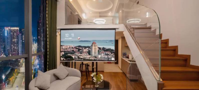 新瑞高空LOFT民宿(广福路海乐世界购物中心店)图片