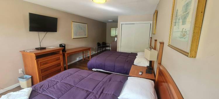 OYO东斯特劳兹堡波科诺斯的Werry's小屋汽车旅馆酒吧(Werry's Cottages Motel & Pub by OYO East Stroudsburg Poconos)图片