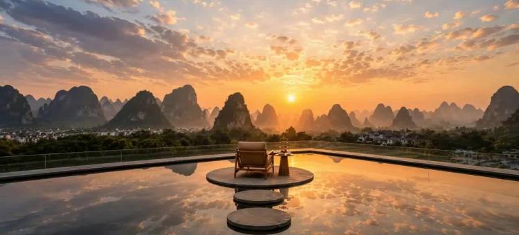 阳朔·觉丨AWAKENING•观桂林山水•花园泳池•度假公馆(十里画廊店)图片