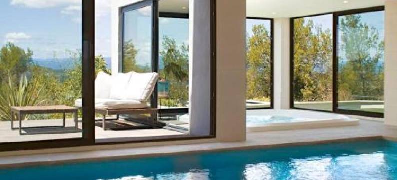 Villa du Belvédère, Piscine intérieure, Spa et Hammam图片