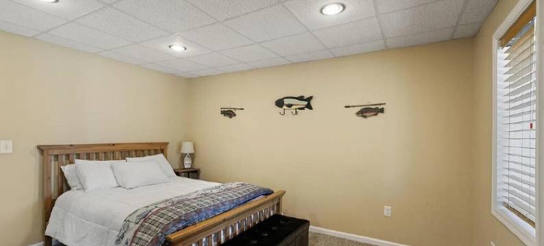 5 Bdrm Dog Friendly, Lake Access Getaway w/Playground, Fire Pit & More图片