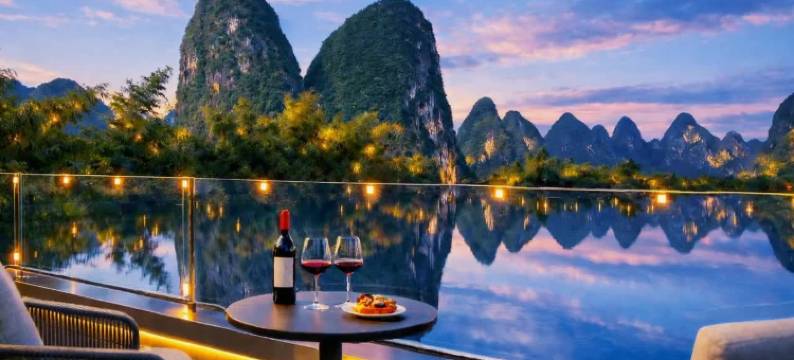 阳朔静然山水酒店(20元人民币景区店)图片