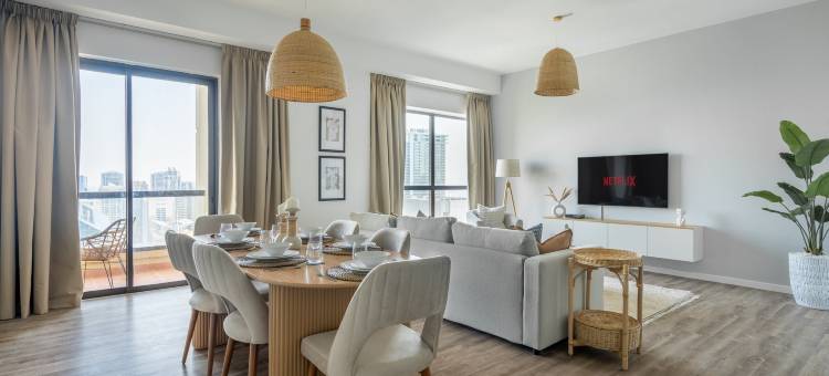 GuestReady - JBR海滩现代豪华公寓(GuestReady - Modern and Luxe Near JBR Beach)图片