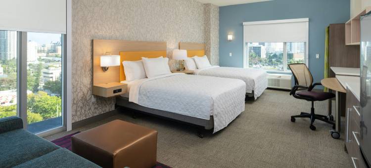 劳德代尔堡市中心希尔顿惠庭套房酒店(Home2 Suites by Hilton Ft. Lauderdale Downtown)图片
