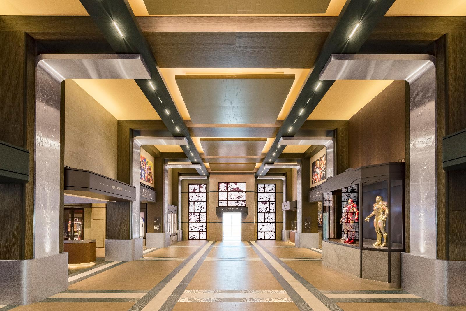 Disney Hotel New York - the Art of MarvelOver view