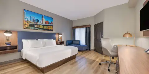 達拉斯DFW機場北拉昆塔温德姆套房酒店