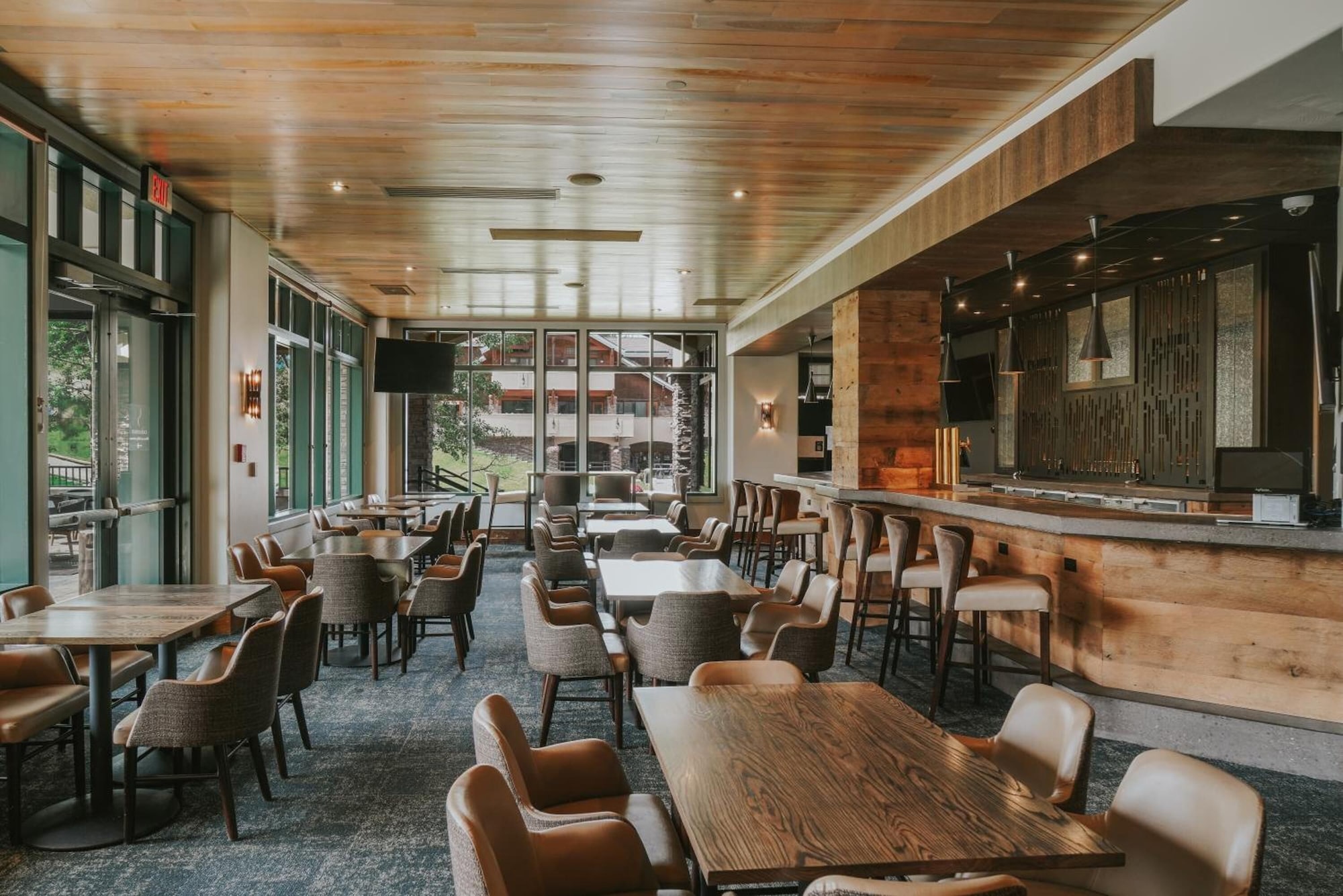 Summit Hotel at Big Sky ResortOver view