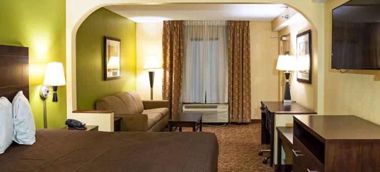 北克拉克斯维尔罗德威套房旅馆(Rodeway Inn & Suites)图片