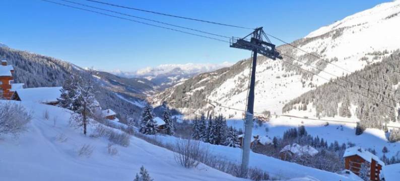 Apartment with balcony views of  Nendaz图片