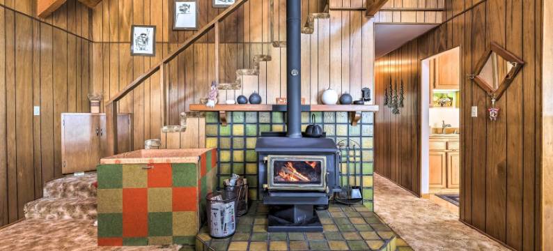 靠近徒步和滑雪：熊谷小屋！(Near Hiking and Skiing Bear Valley Cabin!)图片