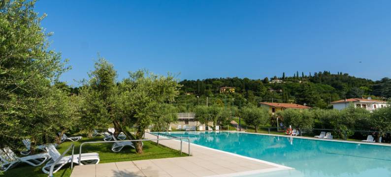 Mansion by Lake Garda with Pools & Olive Trees图片