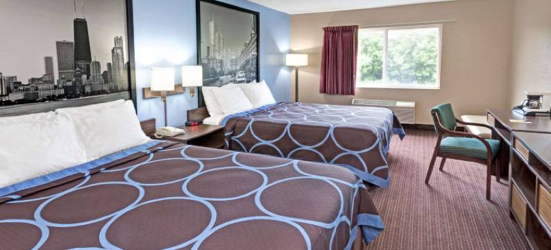 芝加哥奥黑尔机场温德姆速 8 酒店(Super 8 by Wyndham Chicago O'Hare Airport)图片