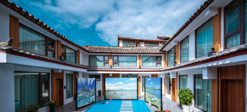 丽江水月花神狮山观景智能美宿图片