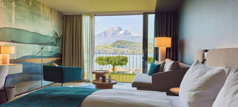 赫米蒂奇酒店(HERMITAGE Lake Lucerne - Beach Club & Lifestyle Hotel)图片