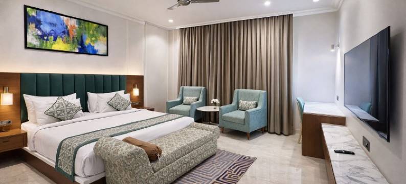 军军努的皇冠旅馆酒店(Hotel the Crown Inn Jhunjhunu)图片