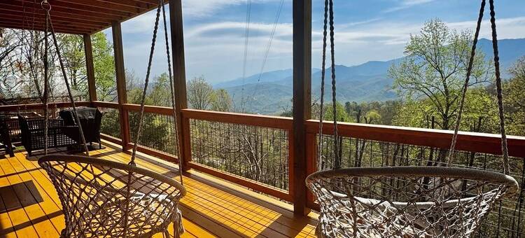 Cozy Wood Cabin w Amazing Direct Mountains Views, 5 Min from Downtown & NPark图片