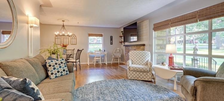 宠物友好的密歇根逃生地，配有庭院和燃气烧烤架！(Pet-Friendly Michigan Escape w/ Patio & Gas Grill!)图片