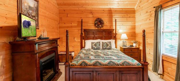 美丽景观 壁炉 热水浴缸 门廊 床 私密(Nice View Fireplace, Hot Tub, Porch Bed, Private)图片