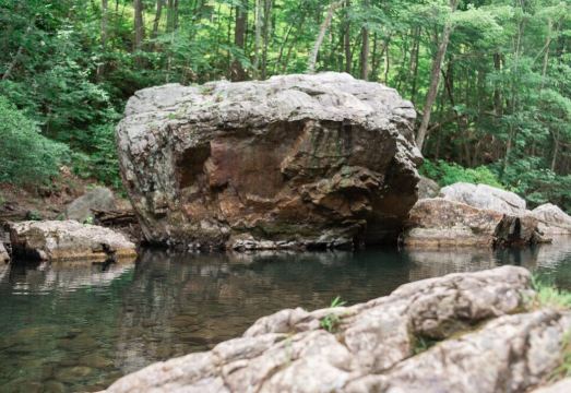 JP's Waterfront Yurt with Heating, Cooling & Wifi  /  Glamping on the River Hotel Overview