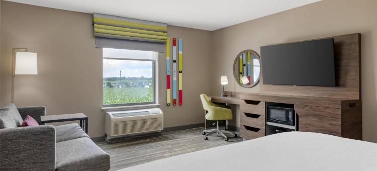 克劳福兹维尔希尔顿欢朋旅馆&套房酒店(Hampton Inn & Suites Crawfordsville)图片