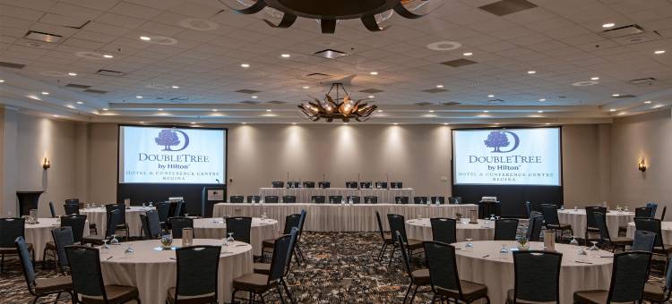 里贾纳市中心希尔顿逸林酒店和会议中心(DoubleTree by Hilton Hotel & Conference Centre Regina)图片