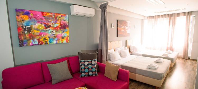 埃尔牟市中心开放式客房 - 招待箱子公寓(Ermou Downtown Studios by Hospitality Box)图片