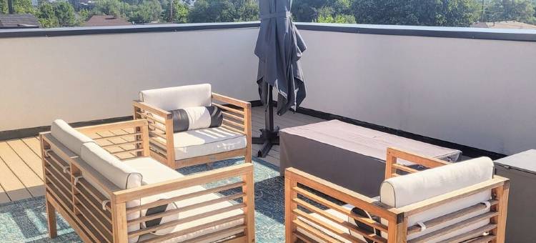 丹佛野马队体育场&红岩豪华4卧5卫天际线屋顶度假屋(Luxury Denver Retreat 4Br 5BA Skyline Rooftop Near Broncos Stadium & Red Rocks)图片