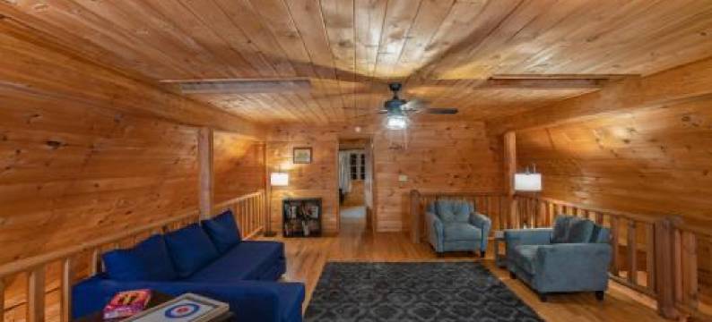 Treetops Cabin Easy to Asheville with Fast Wifi and Great View图片