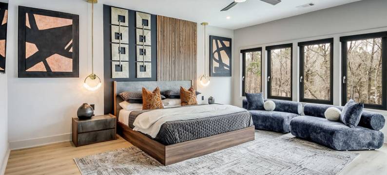 宁静庄园五卧现代静居附专属设施近机场(Serenity Estates 5Br Modern Retreat)图片