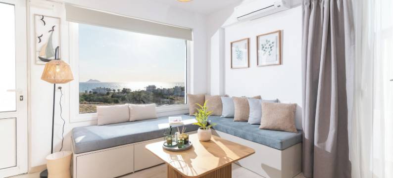 卡拉马基-日落(Kalamaki-Sunset - Scenic Sunset & Sea Views - Steps from Shore)图片