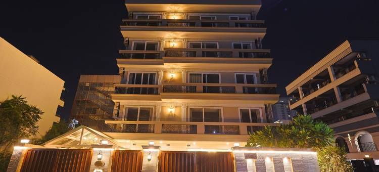 FlxHo Horizon ONE - 豪华酒店及公寓 DLF 5 高尔夫球场路(FlxHo Horizon One - Luxury Hotel & Residences Golf Course Road, 2 Min from 42-43 Metro Station)图片