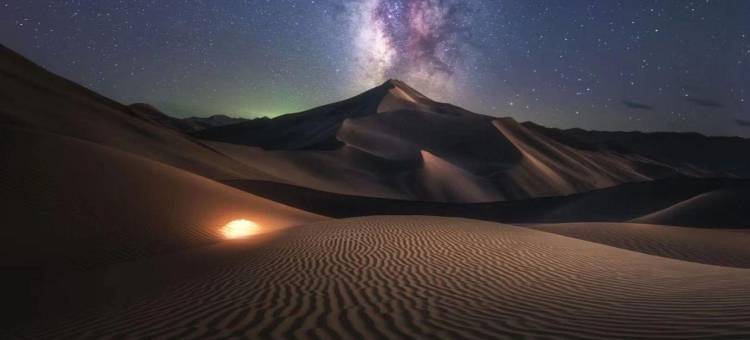 敦煌去野e族沙漠露营星空民宿(鸣沙山月牙泉景区店)图片