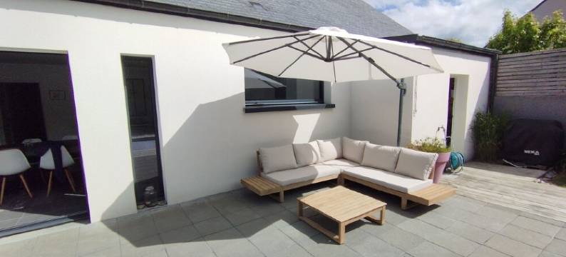 Seaside house with private pool图片