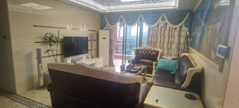 淡水温馨江景大三房公寓(府东北街1号分店)图片