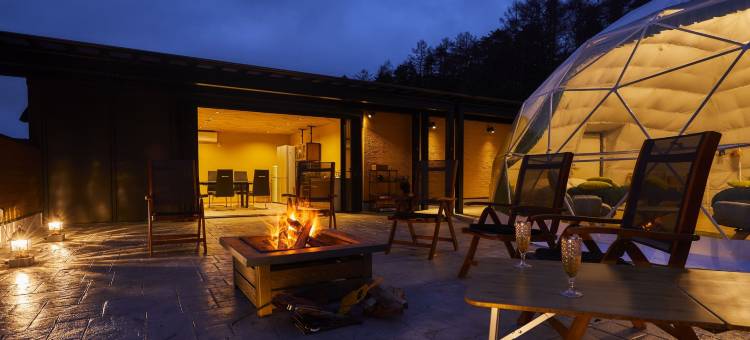 山中湖VISION豪华露营度假村及水疗中心(Panoramic Mt. Fuji Views from All Rooms – Vision Glamping Resort & Spa Yamanakako)图片