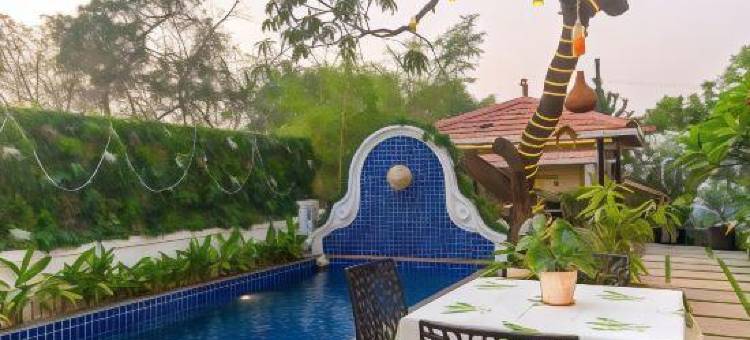 刚达Goa的弗朗吉帕尼凡风景住宅(Justa Casa Frangipani Assagao, Goa)图片