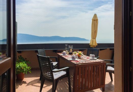 Casa Fornico 8, terrace with breathtaking views of Lake Garda Hotel Overview