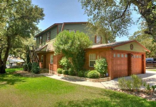 Family and pet friendly lake house on a quiet cove on Lake LBJ Hotel Overview