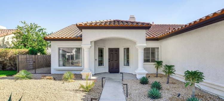 2英里到科切拉：印地欧绿洲带加热泳池(2 Mi to Coachella: Indio Oasis w/ Heated Pool)图片
