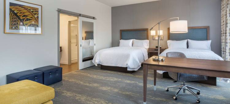 肯塔基辛辛那提新港欢朋套房汽车旅馆(Hampton Inn and Suites Newport/Cincinnati)图片