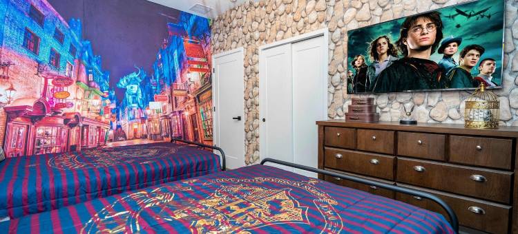 米奇和哈利波特房间的优雅五卧室住宅(Elegant 5BR Home Mickey Harry Potter Rooms)图片