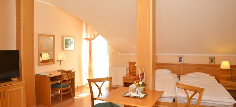 瓦达什库尔特住宿，索蓬(拉)(Vadászkürt Panzió)图片