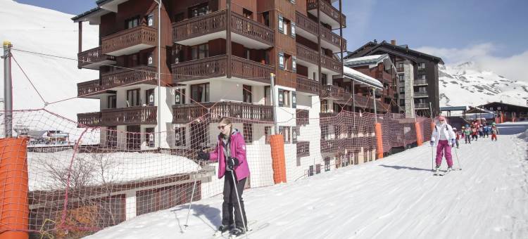 圆形轨道点欧戴斯居家酒店(Résidence Odalys le Rond Point des Pistes)图片