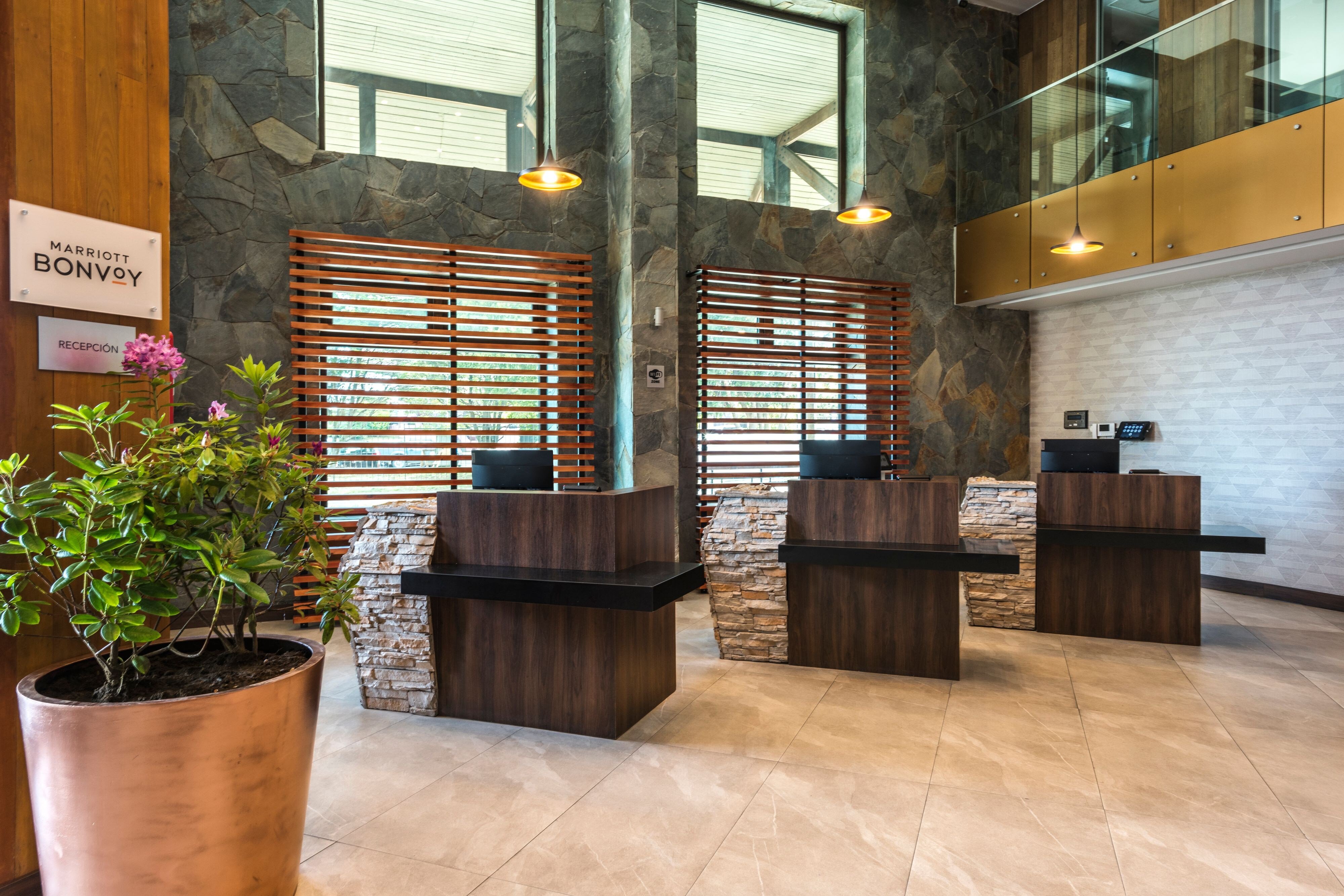 Courtyard Puerto MonttOver view