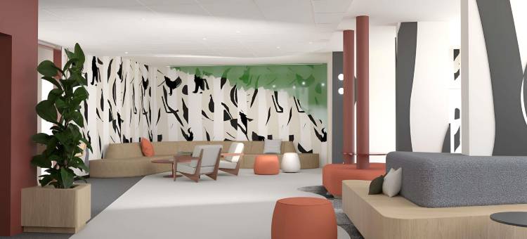 里昂狼峡谷宜必思尚品蓝宝石(Ibis Styles Lyon Gorge de Loup Saphir)图片