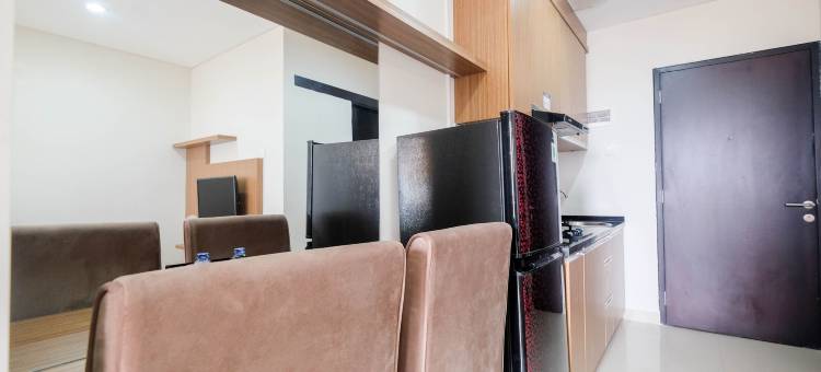 在Atlanta Residences的温暖如家的1卧室公寓，由Travelio提供(Warm and Homey 1Br Apartment at Atlanta Residences by Travelio)图片