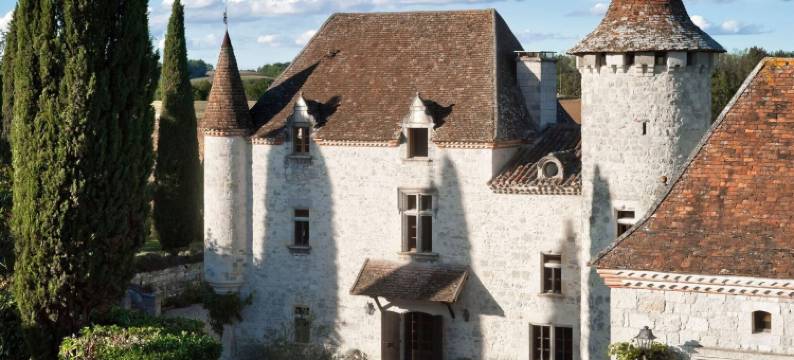 Château in Nouvelle-Aquitaine with Pool & Views图片